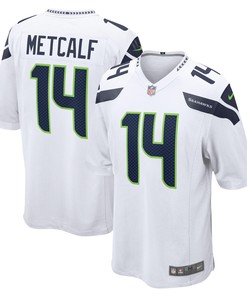 Dk Metcalf Seattle Seahawks Game Jersey White Nfl - Robokeg