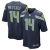 Dk Metcalf Seattle Seahawks Game Team Jersey - College Navy Nfl - Robokeg