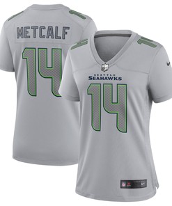 Dk Metcalf Seattle Seahawks Womens Atmosphere Fashion Game Jersey - Gray Nfl - Robokeg