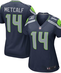 Dk Metcalf Seattle Seahawks Womens Game Player Jersey College Navy Nfl - Robokeg