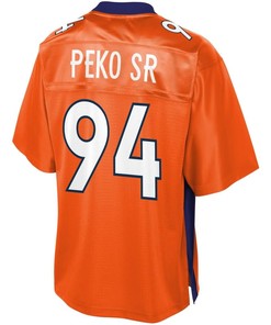 Domata Peko Denver Broncos Nfl Pro Line Team Color Player Jersey - Orange - Robokeg