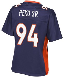 Domata Peko Denver Broncos Nfl Pro Line Womens Alternate Player Jersey - Navy - Robokeg