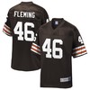 Don Fleming Cleveland Browns Nfl Pro Line Retired Player Jersey - Brown - Robokeg