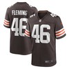 Don Fleming Cleveland Browns Retired Player Jersey - Brown Nfl - Robokeg