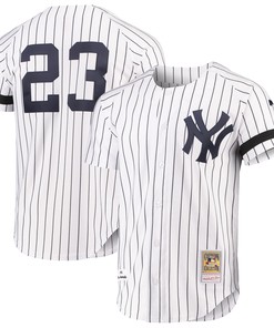 Don Mattingly New York Yankees Mitchell & Ness Cooperstown Collection Authentic Jersey - White Mlb - Robokeg