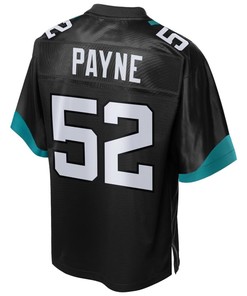 Donald Payne Jacksonville Jaguars Nfl Pro Line Team Player Jersey - Black - Robokeg