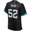 Donald Payne Jacksonville Jaguars Nfl Pro Line Womens Team Player Jersey - Black - Robokeg
