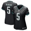 Donovan Mcnabb Philadelphia Eagles Womens Retired Player Jersey - Black Nfl - Robokeg