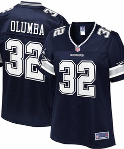 Donovan Olumba Dallas Cowboys Nfl Pro Line Womens Player Jersey - Navy - Robokeg