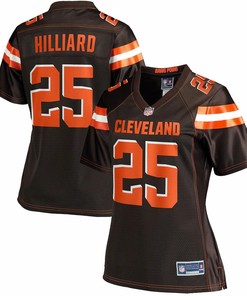 Dontrell Hilliard Cleveland Browns Nfl Pro Line Womens Player Jersey - Brown - Robokeg