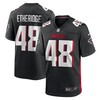 Dorian Etheridge Atlanta Falcons Game Jersey - Black Nfl - Robokeg