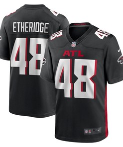 Dorian Etheridge Atlanta Falcons Game Jersey - Black Nfl - Robokeg