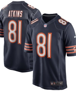 Doug Atkins Chicago Bears Game Retired Player Jersey - Navy Nfl - Robokeg