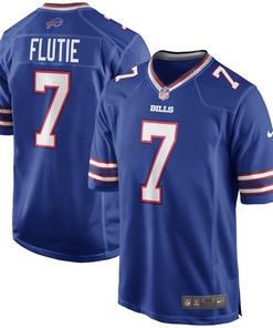 Doug Flutie Buffalo Bills Game Retired Player Jersey - Royal Nfl - Robokeg