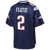 Doug Flutie New England Patriots Nfl Pro Line Retired Team Player Jersey - Navy - Robokeg