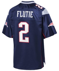 Doug Flutie New England Patriots Nfl Pro Line Retired Team Player Jersey - Navy - Robokeg