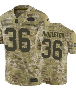 Doug Middleton Jersey Nfl Camo New York Jets - Robokeg