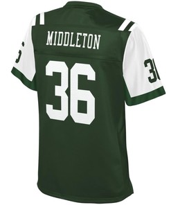 Doug Middleton New York Jets Nfl Pro Line Womens Team Color Player Jersey - Green - Robokeg