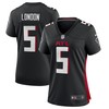 Drake London Atlanta Falcons Womens Player Game Jersey - Black Nfl - Robokeg