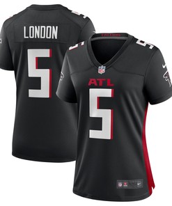 Drake London Atlanta Falcons Womens Player Game Jersey - Black Nfl - Robokeg