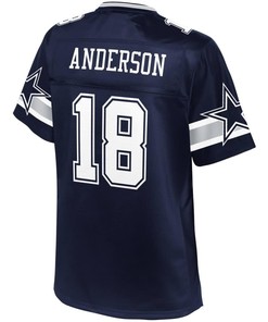 Dres Anderson Dallas Cowboys Nfl Pro Line Womens Player Jersey - Navy - Robokeg