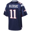 Drew Bledsoe New England Patriots Nfl Pro Line Retired Team Player Jersey - Navy - Robokeg
