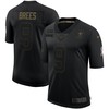 Drew Brees New Orleans Saints 2020 Salute To Service Limited Jersey - Black - Robokeg