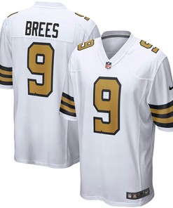 Drew Brees New Orleans Saints Alternate Game Jersey - White Nfl - Robokeg