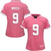 Drew Brees New Orleans Saints Girls Bubble Gum Jersey - Pink Nfl - Robokeg