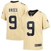 Drew Brees New Orleans Saints Inverted Game Jersey - Gold Nfl - Robokeg