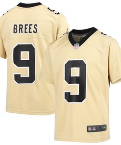 Drew Brees New Orleans Saints Inverted Game Jersey - Gold Nfl - Robokeg