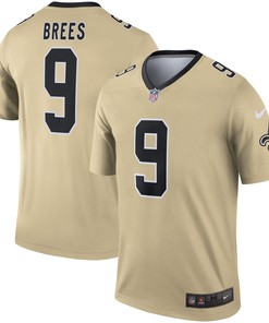 Drew Brees New Orleans Saints Inverted Legend Jersey - Gold Nfl - Robokeg