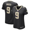 Drew Brees New Orleans Saints Nike Womens Game Player Jersey - Black - Robokeg