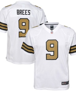 Drew Brees New Orleans Saints Nike Youth Color Rush Game Jersey - White - Robokeg