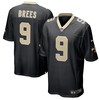Drew Brees New Orleans Saints Team Color Game Jersey - Black Nfl - Robokeg