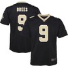 Drew Brees New Orleans Saints Team Color Game Jersey Black Nfl - Robokeg