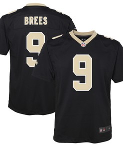 Drew Brees New Orleans Saints Team Color Game Jersey - Black Nfl - Robokeg