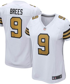 Drew Brees New Orleans Saints Womens Alternate Game Jersey - White Nfl - Robokeg