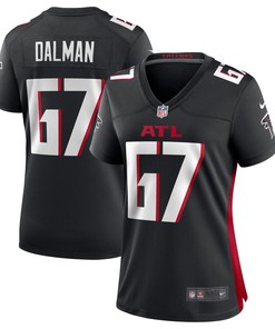 Drew Dalman Atlanta Falcons Womens Game Jersey - Black Nfl - Robokeg