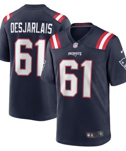Drew Desjarlais New England Patriots Game Jersey - Navy Nfl - Robokeg