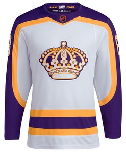 Drew Doughty 8 Los Angeles Kings Reverse Retro 2.0 Jersey - White - Robokeg