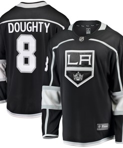 Drew Doughty Los Angeles Kings Fanatics Branded Breakaway Player Jersey Black Nhl - Robokeg