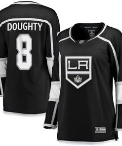 Drew Doughty Los Angeles Kings Fanatics Branded Womens Home 2020/21 Premier Breakaway Player Jersey - Black Nhl - Robokeg