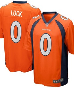Drew Lock Denver Broncos 2019 Nfl Draft Pick Game Jersey Orange 2019 - Robokeg