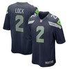 Drew Lock Seattle Seahawks Game Jersey - College Navy Nfl - Robokeg