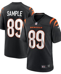 Drew Sample Cincinnati Bengals Game Jersey - Black Nfl - Robokeg