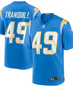 Drue Tranquill Los Angeles Chargers Game Jersey - Powder Blue Nfl - Robokeg