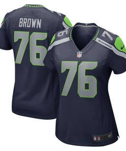 Duane Brown Seattle Seahawks Womens Game Jersey - College Navy Nfl - Robokeg