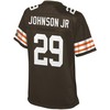 Duke Johnson Cleveland Browns Nfl Pro Line Womens Historic Logo Player Jersey - Brown - Robokeg