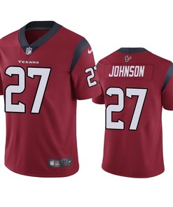 Duke Johnson Houston Texans Red Vapor Limited Jersey - Robokeg